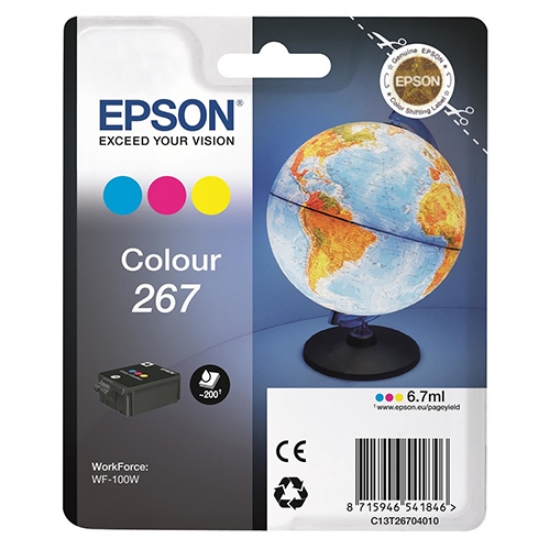 Imagem de TINTEIRO ORIGINAL EPSON T2670 CORES