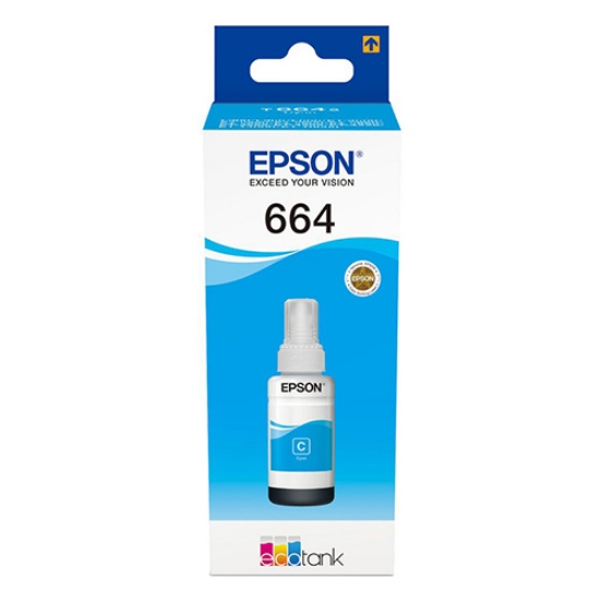 Imagem de TINTEIRO ORIGINAL EPSON T6642 CYAN 70ML (ECOTANK)