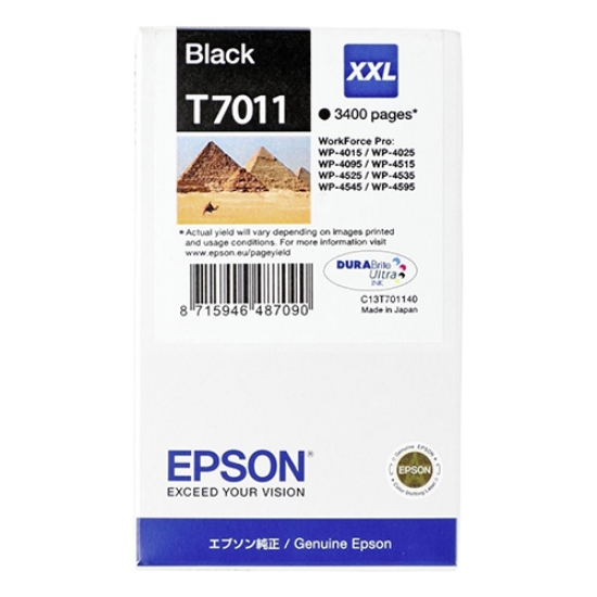 Imagem de TINTEIRO ORIGINAL EPSON T7011 XXL PRETO ALTA CAPAC.