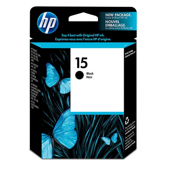 Imagem de TINTEIRO ORIGINAL HP 15 C6615DE PRETO