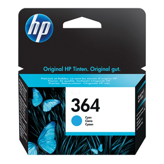 Imagem de TINTEIRO ORIGINAL HP 364 CB318EE CYAN