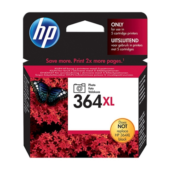 Imagem de TINTEIRO ORIGINAL HP 364XL CB322EE PRETO FOTO