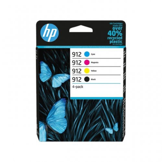 Picture of TINTEIRO ORIGINAL HP 912 6ZC74AE (MULTIPACK 4 CORES)