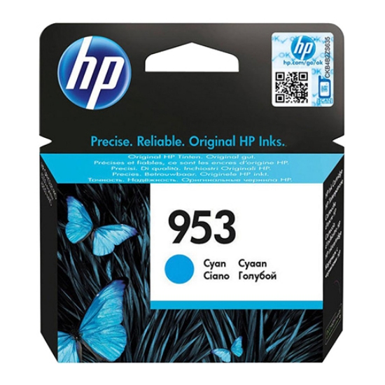 Imagem de TINTEIRO ORIGINAL HP 953 F6U12AE CYAN