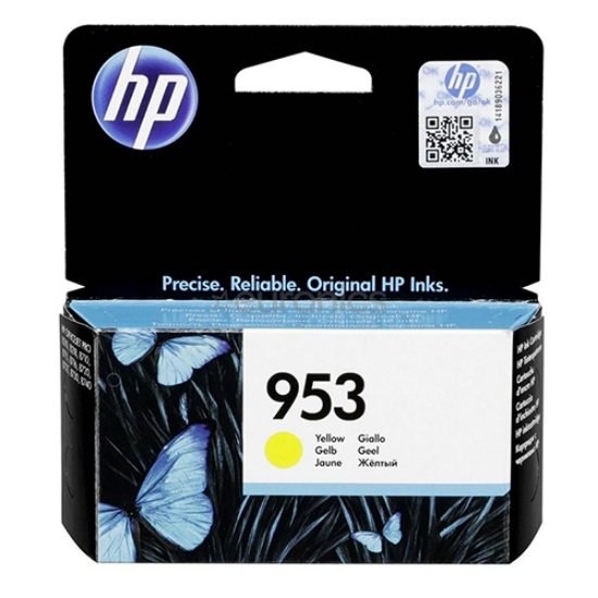 Imagem de TINTEIRO ORIGINAL HP 953 F6U14AE AMARELO