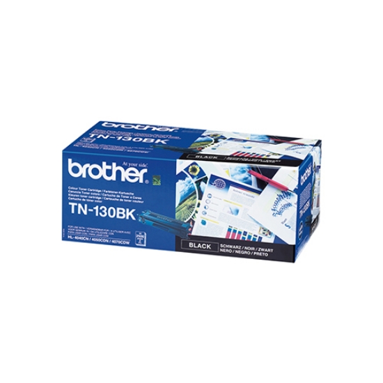 Imagem de TONER ORIGINAL BROTHER TN-130BK PRETO 2.500PAGINAS