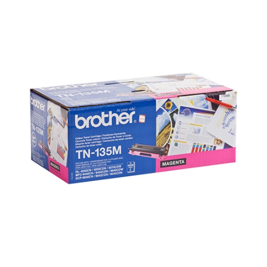 Imagem de TONER ORIGINAL BROTHER TN-135M MAGENTA ALTA CAPAC.