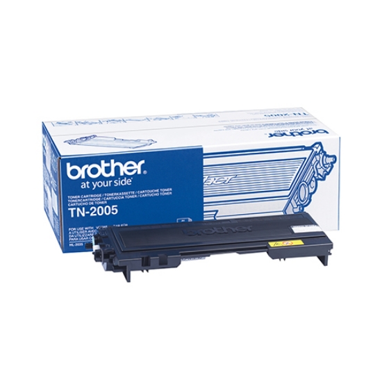 Imagem de TONER ORIGINAL BROTHER TN-2005 PRETO 1.500PAGINAS