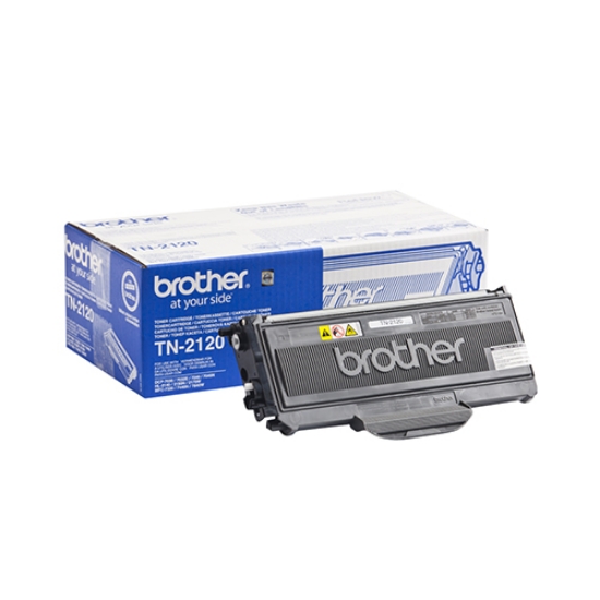 Imagem de TONER ORIGINAL BROTHER TN-2120 PRETO 2.600PAGINAS