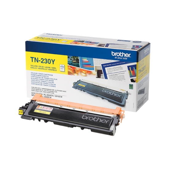 Imagem de TONER ORIGINAL BROTHER TN-230Y AMARELO 1.400PAGINAS