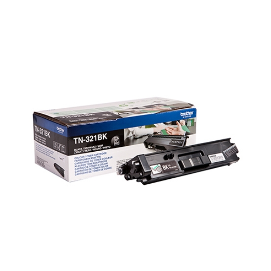 Imagem de TONER ORIGINAL BROTHER TN-321BK PRETO 2.500PAGINAS