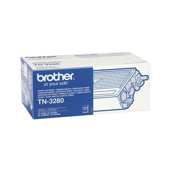 Imagem de TONER ORIGINAL BROTHER TN-3280 PRETO (8.000 PAGINAS)