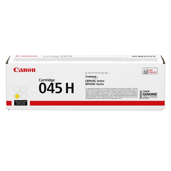 Imagem de TONER ORIGINAL CANON CART.045H AMARELO ALTA CAP.