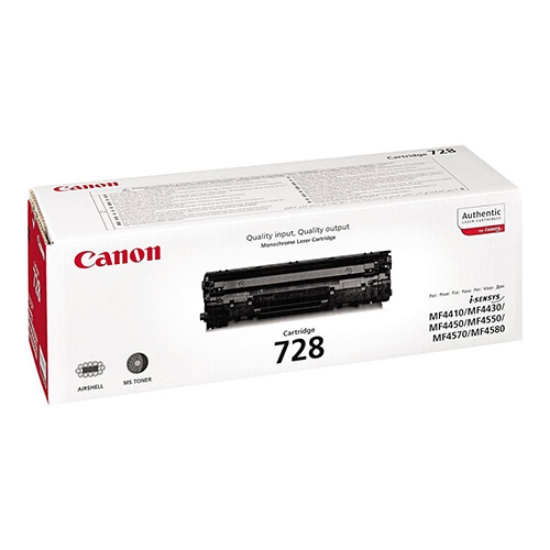 Imagem de TONER ORIGINAL CANON CRG-728 PRETO 2.100 PAGINAS