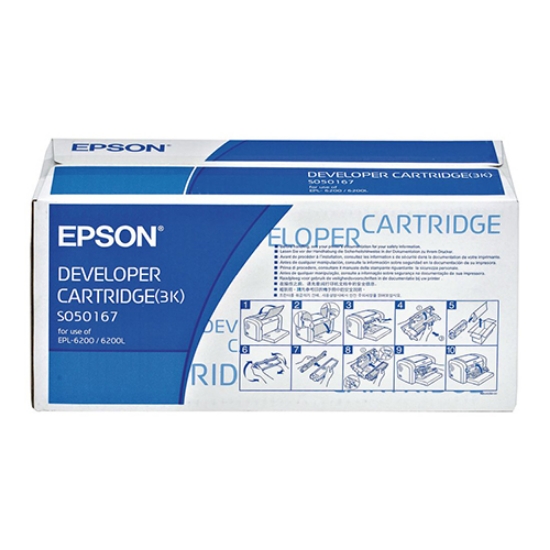 Picture of TONER ORIGINAL EPSON C13S050167 PRETO 3.000 PAGINAS