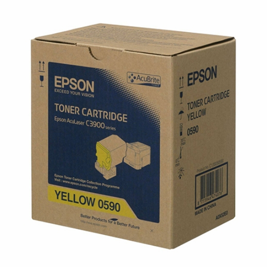 Imagem de TONER ORIGINAL EPSON C13S050590 AMARELO 6.000 PÁGINAS