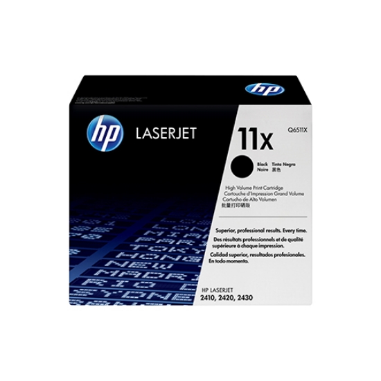 Imagem de TONER ORIGINAL HP 11X Q6511X PRETO ALTA CAPAC.12.000PAGINAS