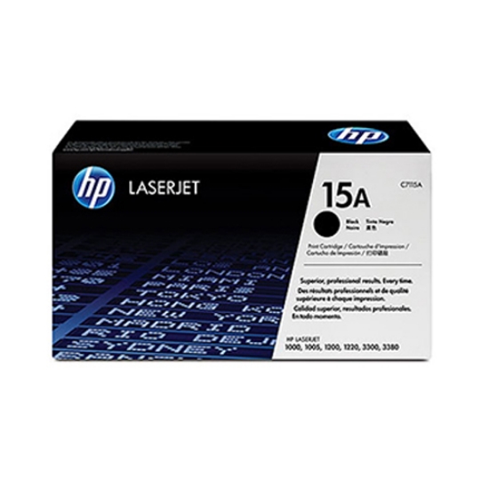 Imagem de TONER ORIGINAL HP 15A C7115A PRETO (2.500 PAGINAS)