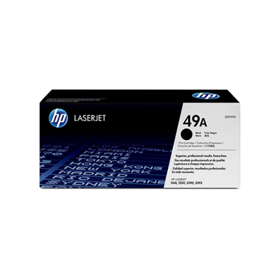 Imagem de TONER ORIGINAL HP 49A Q5949A PRETO 2.500 PAGINAS