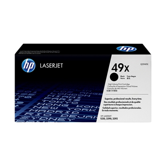 Imagem de TONER ORIGINAL HP 49X Q5949X PRETO ALTA CAPAC. 6.000PAGINAS