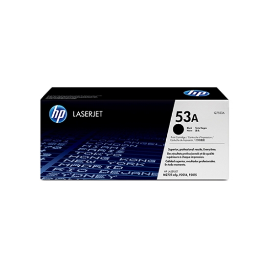 Imagem de TONER ORIGINAL HP 53A Q7553A PRETO 3.000 PAGINAS