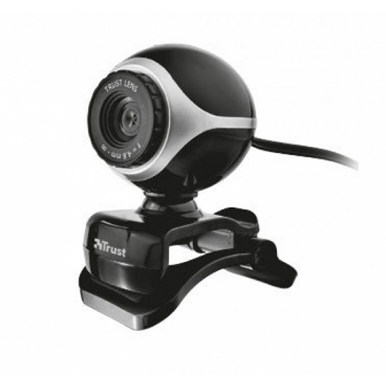 Imagem de WEBCAM TRUST EXIS COM MICROFONE INCORPORADO 17003