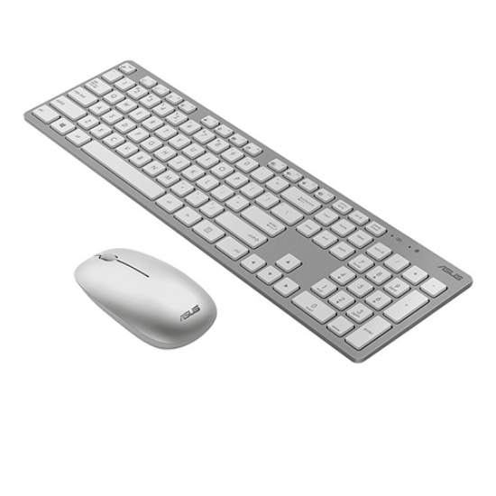 Picture of TECLADO+RATO ASUS W5000 WIRELESS BRANCO USB
