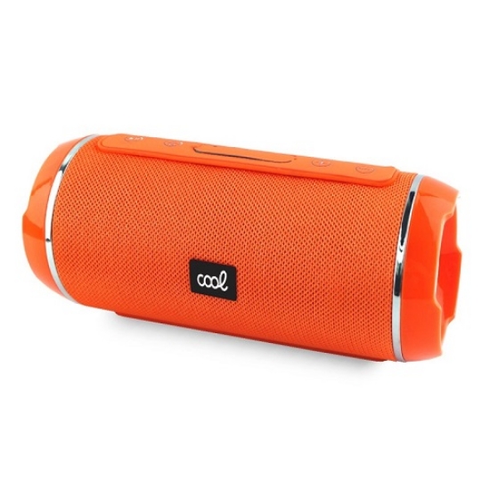 Imagem de COLUNA PORTÁTIL BLUETOOTH COOL AMSTERDAM LARANJA (10W)