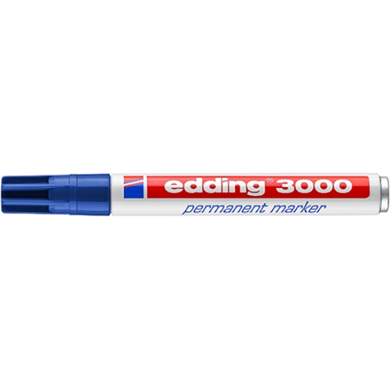 Imagem de MARCADOR PERMANENTE EDDING 3000 AZUL