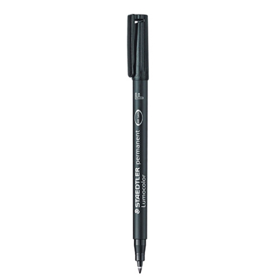 Imagem de MARC. ACETATO/CD STAEDTLER LUMOCOLOR F PRETO 318-9