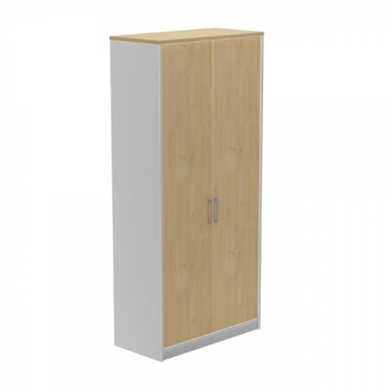 Imagem de ARMÁRIO ROCADA 1104AB08 FECHADO 2 PORTAS CINZA/CARVALHO