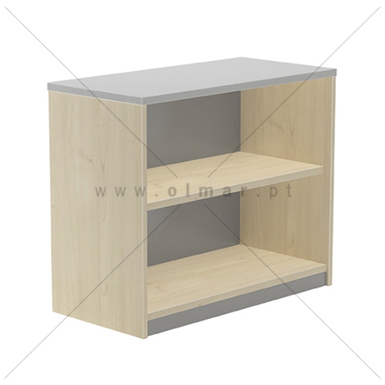 Imagem de ARMARIO S/PORTAS ROCADA STORE 1004.AB02 METAL/CINZA