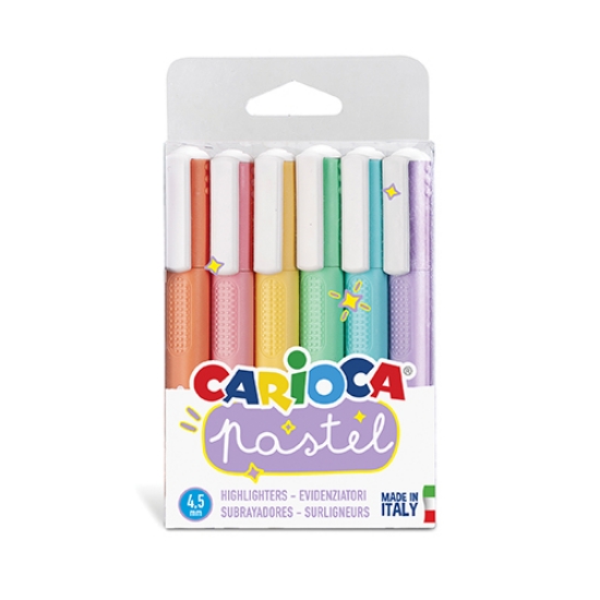 Picture of BLT.6 MARC. FLUORESCENTES CARIOCA PASTEL SORT. (43033)