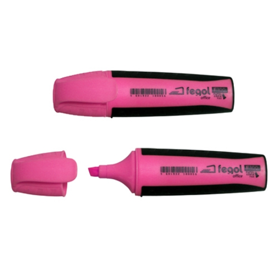 Imagem de MARCADOR FLUORESCENTE FEGOL OFFICE F100 ROSA
