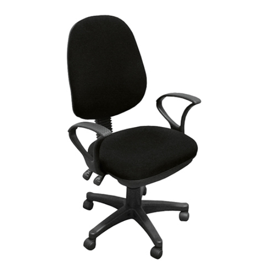 Imagem de CADEIRA ESCRITÓRIO STR-1 PRETA