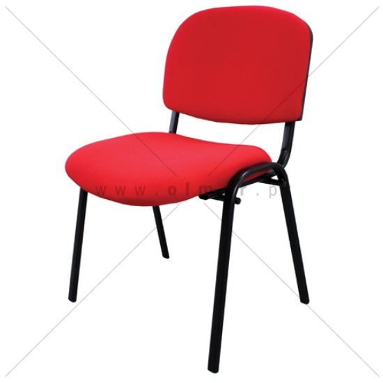 Imagem de CADEIRA CONFERÊNCIA FIXA STR-0522 VERMELHA