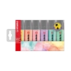 Imagem de BLISTER COM 6 MARCADORES FLUORESCENTES STABILO BOSS PASTEL 70/6-2