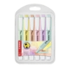 Imagem de BLISTER COM 6 MARCADORES FLUORESCENTES STABILO SWING COOL PASTEL 275/6-08