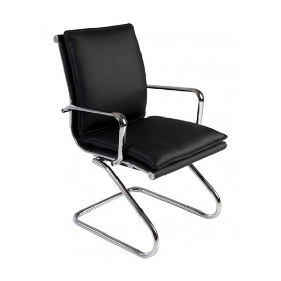 Imagem de CADEIRA ROCADA RD-985 PRETA FIXA (BASE PATIM)