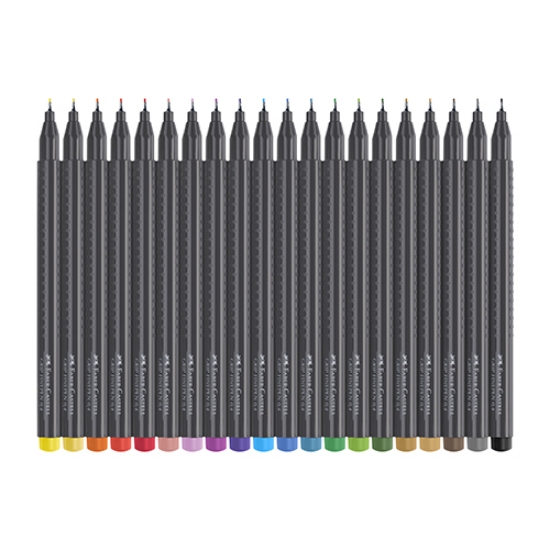 Picture of BLT.20 MARC. FABER-CASTELL FINELINER GRIP SORT. (151620)