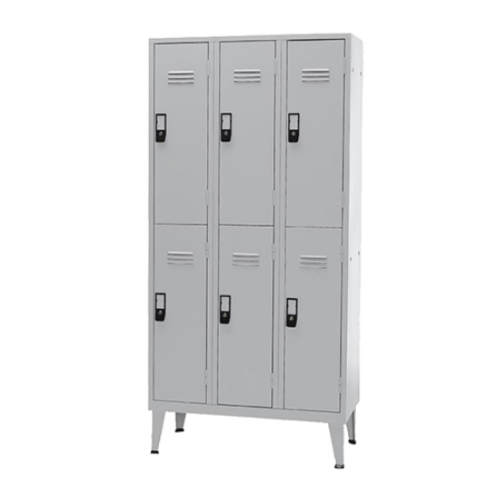 Imagem de VESTIÁRIO TRIPLO COM 6 CACIFOS 1900X900X500MM CINZA (VT.TP06.01)