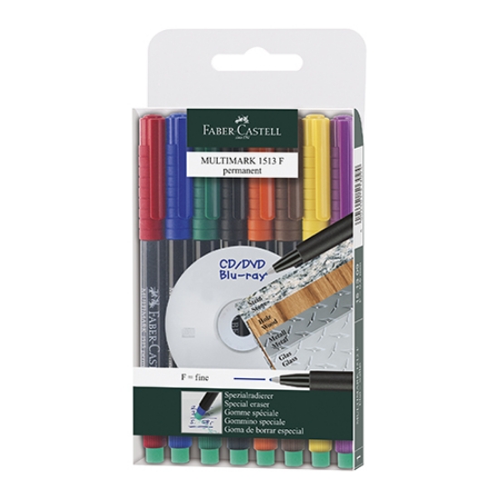 Imagem de BLT.8 MARC. ACETATO/CD FABER-CASTELL OH LUX F 1513