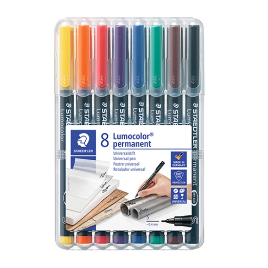 Imagem de BLT.8 MARC. ACETATO/CD STAEDTLER LUMOCOLOR SF 313WP8