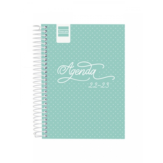 Imagem de AGENDA 2022/2023 ESCOLAR DIÁRIA FINOCAM COOL 120X162MM TURQUESA