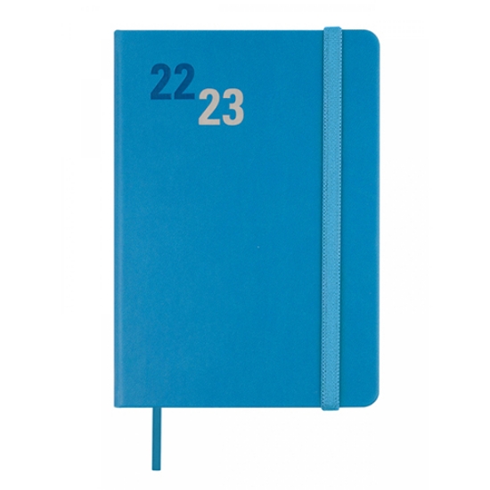 Imagem de AGENDA 2022/2023 ESCOLAR FINOCAM NATURAL CROMA 118X168MM AZUL