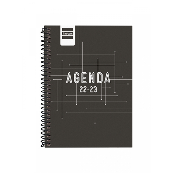 Imagem de AGENDA 2022/2023 ESCOLAR SEMANAL FINOCAM COOL 120X162MM PRETO