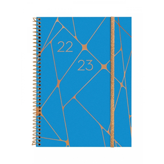 Picture of AGENDA 2023 SEMANAL FINOCAM ESPIRAL 18MESES 155X212MM GEOMETRIC
