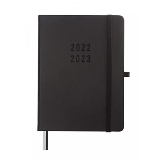 Imagem de AGENDA 2023 SEMANAL FINOCAM MINIMAL 18MESES 140X190MM PRETO