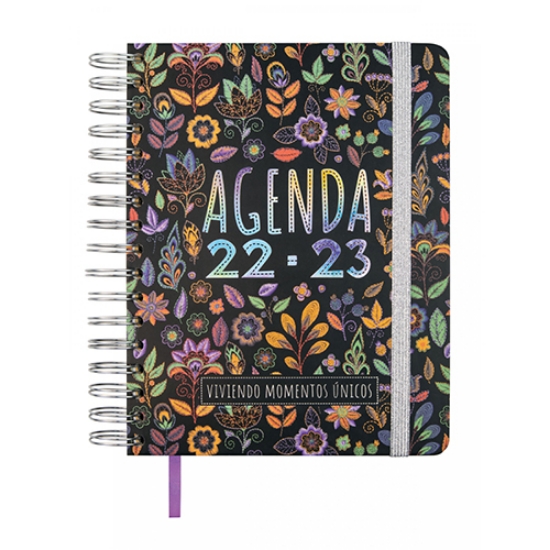 Imagem de AGENDA 2023 SEMANAL FINOCAM VITAE 16MESES 155X217MM PRETO