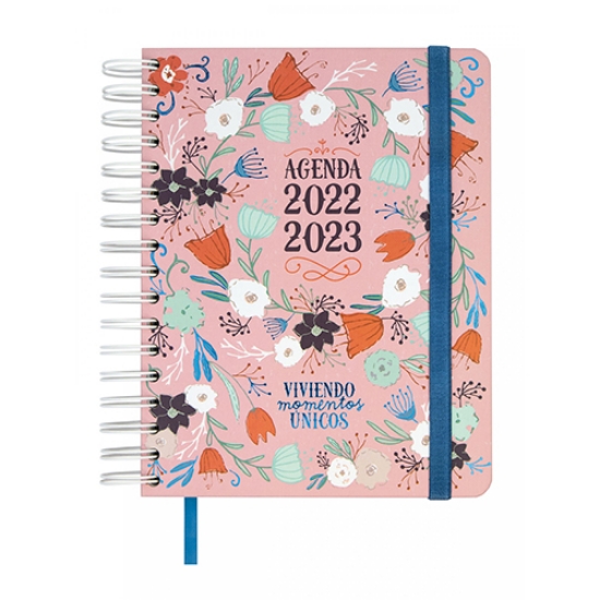 Imagem de AGENDA 2023 SEMANAL FINOCAM VITAE 16MESES 155X217MM ROSA